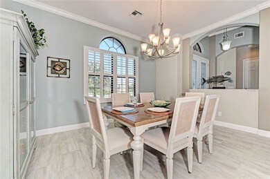 Formal dining area