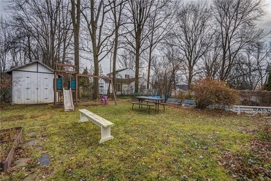 Large yard with swingset
