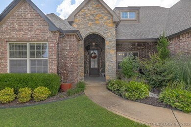 8' tall front entry door to greet you & your visit