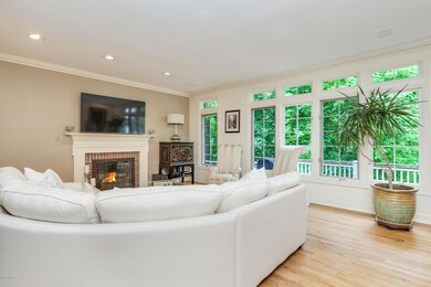 Living Room with view to the back