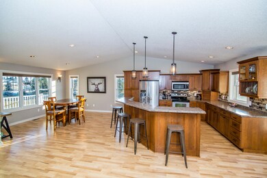 large kitchen