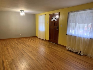 The living/dining room combo allots plenty of space for entertaining.