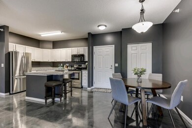 Dining area just off the kitchen and entry