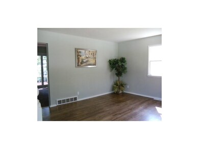 The hardwood floors are beautiful in this home!