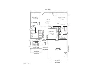 The Pinacle Cluster Home Single Floor Layout