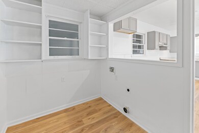 Laundry room featuring hookup for a washing machin