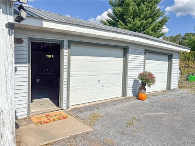 Attached garage entry