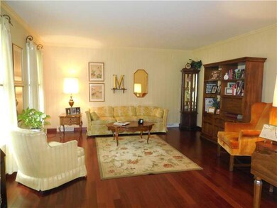 Living Room. Beautiful Cherry Hardwood Floors, Nat