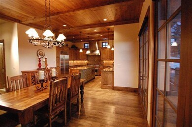 Dining room, view to kitchen