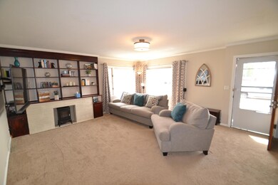 Living Room-South Facing Windows