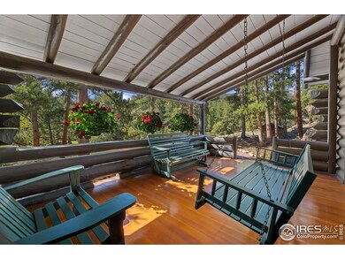 Sit on your covered porch listening to the river