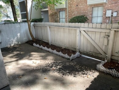 Your back patio.