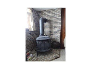 Fireplace.