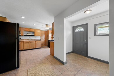 Front Entry into Kitchen