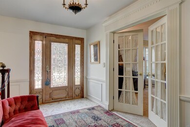 Welcoming entry foyer