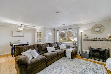 Large Living Room with Fireplace