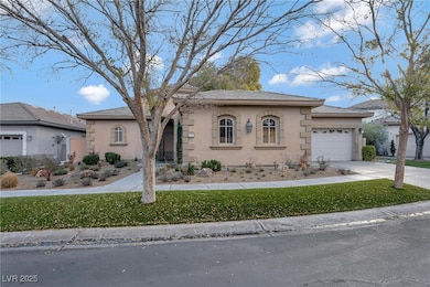 View of front of home featuring an attached garage