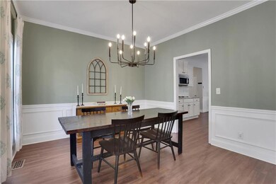 Dining Room View from Front Door