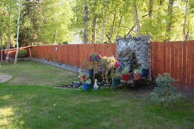Waterfall and fence line