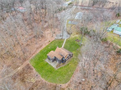 Home aerial view - 10 Acres