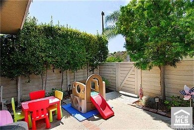 Large, private patio