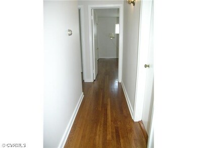 View - Newly redone hardwood floors