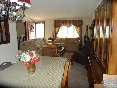 Dining Room. Dining room open to living room
