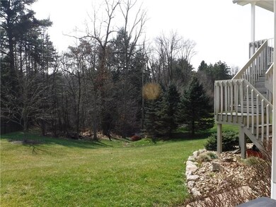 Back Yard with wooded views