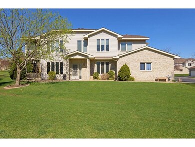 Side view of home with front entrance