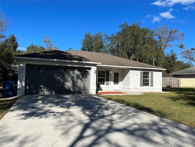 Driveway and spacious 2 car garage