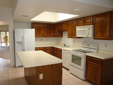 large airy kitchen