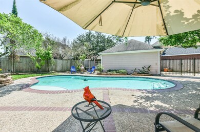 Plenty of room for Outdoor Furniture to sit by Pool and Watch Kids Play.