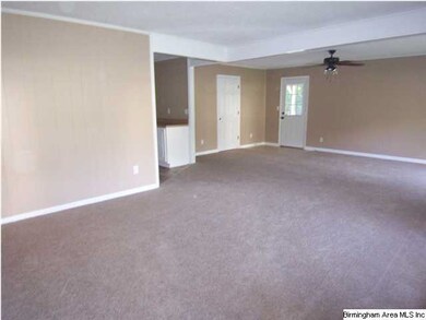 HUGE Greatroom area!  New paint lighting and carpe