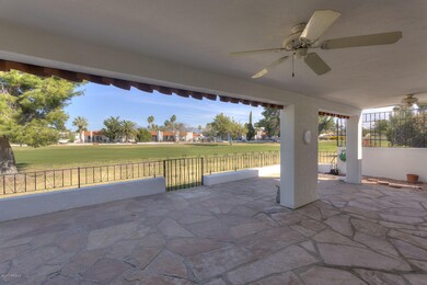 View from patio