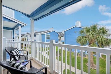 Balcony off living room