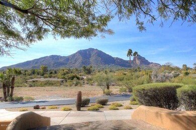 Front View of Camelback Mountain