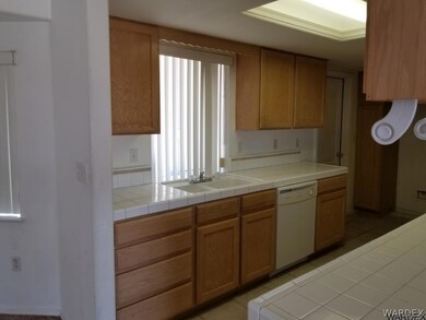 Kitchen looking out to Front