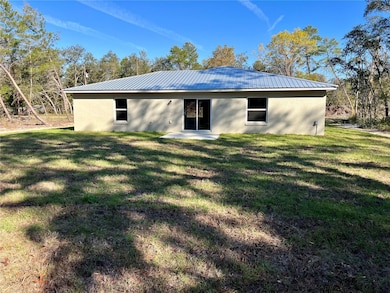 Actual home back exterior