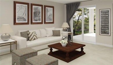 Living Area -  Image of furnished model