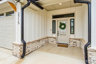 Beautiful front entry of home