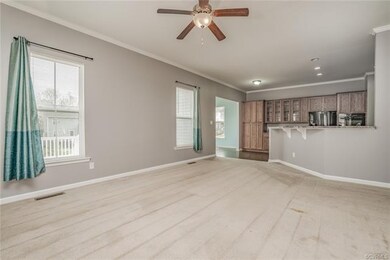 The Great Room is open to the Kitchen.