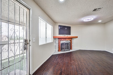  living room with fireplace