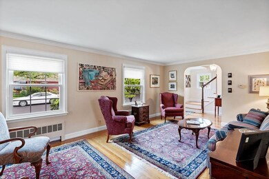 Stunning~ Detailed~ Fireplaced Formal Living Room~