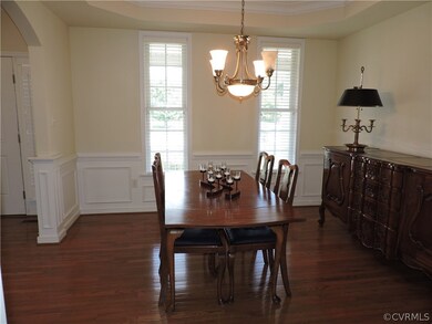 Formal dining room.