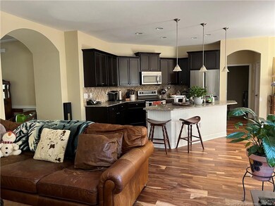 LIVING ROOM AND KITCHEN