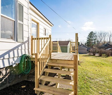 Deck with a yard