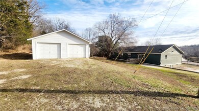 Roomy 2 car detached garage/shop