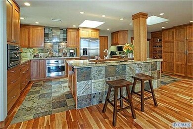 Custom remodeled kitchen.