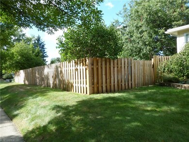 Fenced in double lot!