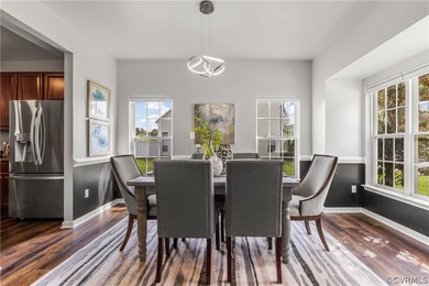 Dining area featuring plenty of natural light and